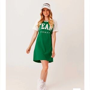 NWT MONAT V-neck T-Shirt Dress